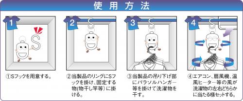 ECOで簡単!経済的な回るくんのご使用方法