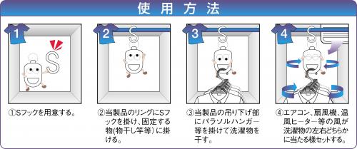 ECOで簡単!経済的な回るくんのご使用方法